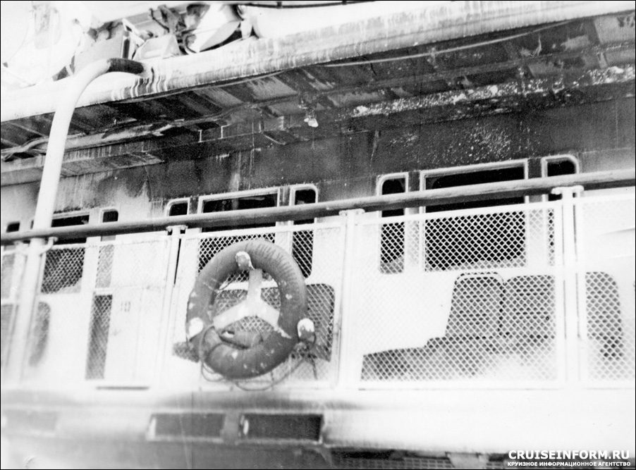 1992 год. Пожар на борту теплохода «Серго Орджоникидзе» в Ладожском озере