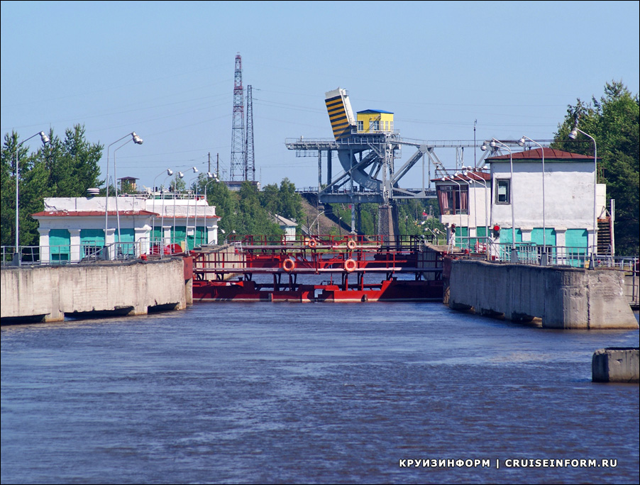 Шлюз №18 Беломорско-Балтийского канала (Россия, Карелия)