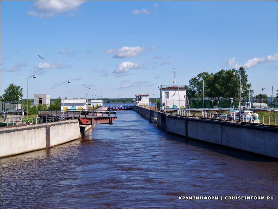 Шлюз №19 Беломорско-Балтийского канала (Россия, Карелия)