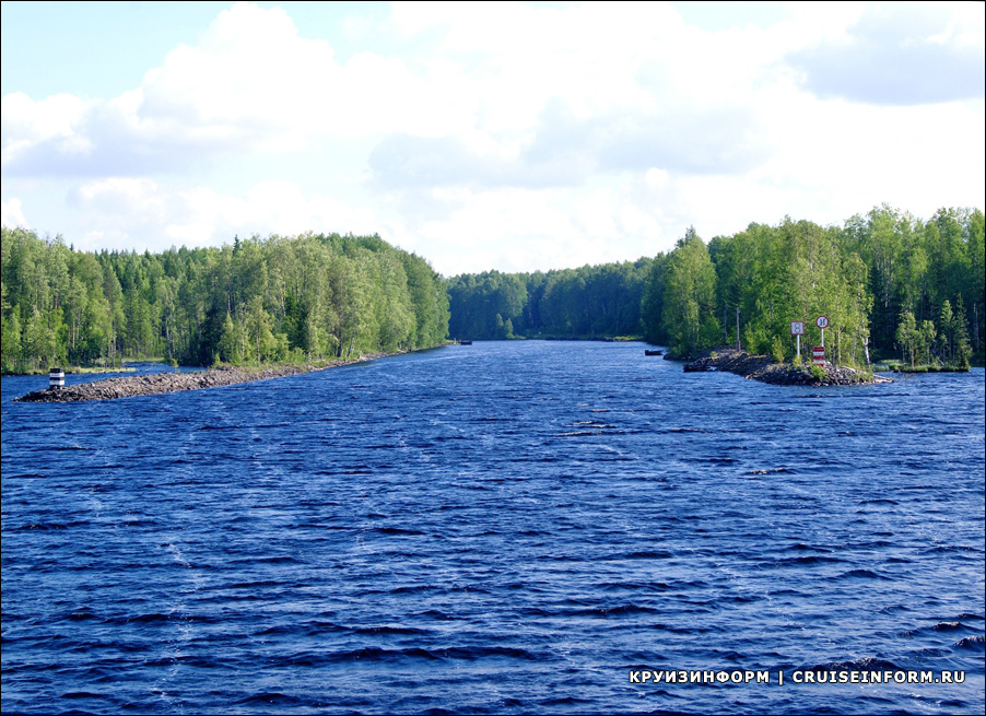 Канал №165 на Беломорско-Балтийском канале (Карелия)