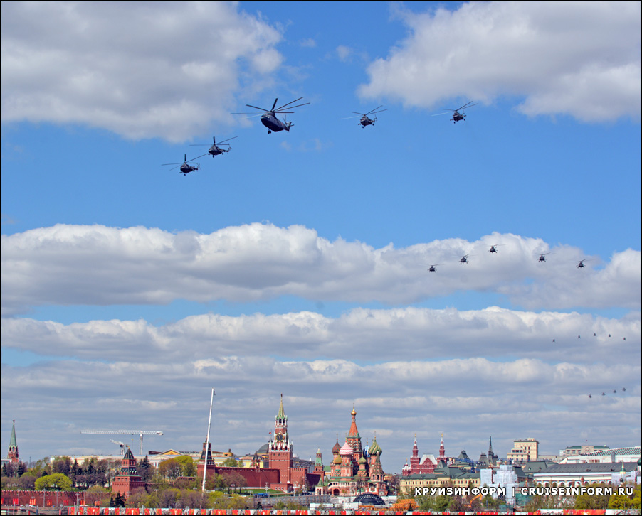 Авиапарад на 9 мая 2015 года в Москве