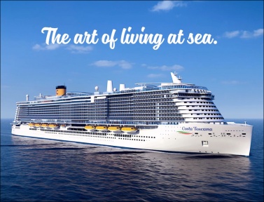 Costa Cruises провела церемонию резки стали для эко-лайнера Costa Toscana