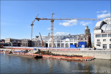 Новый причал на Болотной набережной откроют в сентябре 2020 года