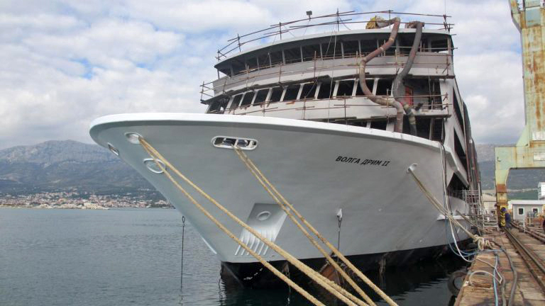 Как сложилась судьба нового круизного лайнера «Волга Дрим II», строившегося в Хорватии для России