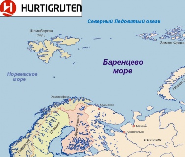 Компания Hurtigruten готова с 2017 года начать круизы по Белому и Баренцову морям