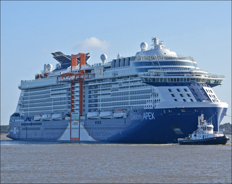 Celebrity Cruises провела виртуальную презентацию нового круизного лайнера Celebrity Apex