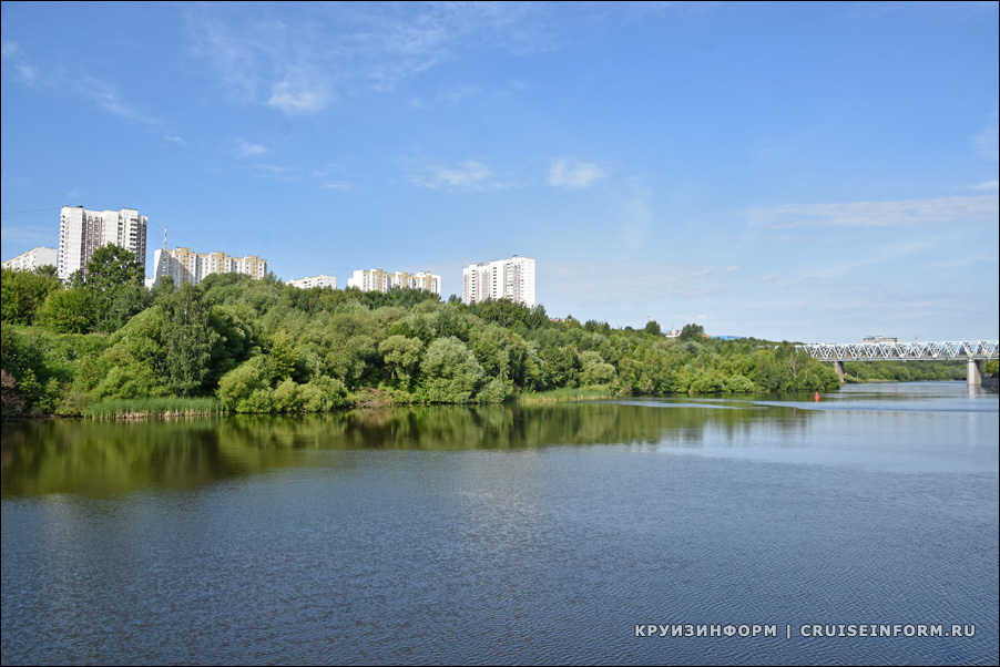 На юге Москвы появится новая набережная — от Сабуровских мостов до Братеевского каскадного парка