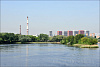 Затон Кожухово на реке Москве (Москва)