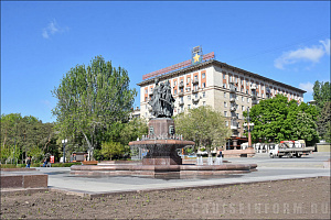 Фонтан «Искусство» в Волгограде
