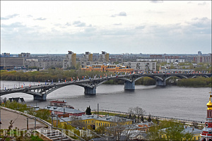 Мост Канавинский через Оку в Нижнем Новгороде
