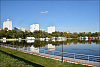 Затон Кожухово на реке Москве (Москва)