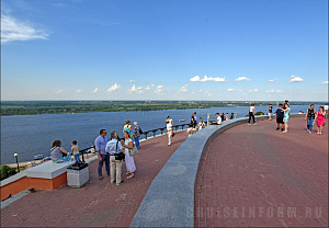 Чкаловская лестница в Нижнем Новгороде
