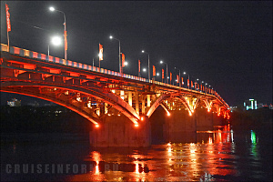 Мост Канавинский через Оку в Нижнем Новгороде